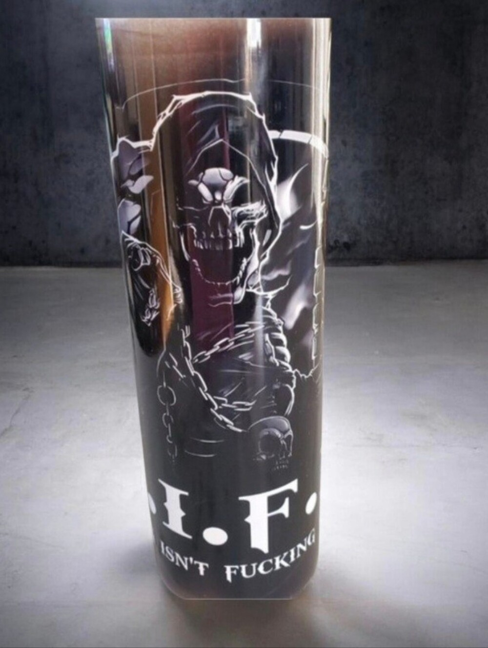 L.I.F.E Isn't Easy Grim Reaper 30oz Tumbler ๐sale